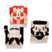 FaceMaker - Jeu de cubes en bois